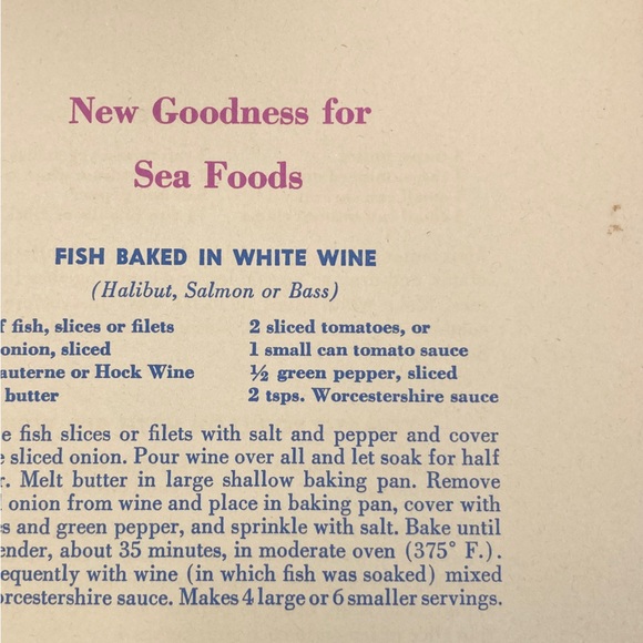 Vintage Wine Cookbook Grapes MidCentury Cover Wine Advisory Board California - Picture 8 of 10